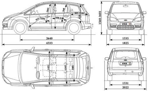 diagram motorů Ford C-Max