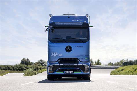 eActros 600: baterie a dojezd