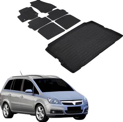 porovnání tvarů koberců pro Vivaro a Zafira