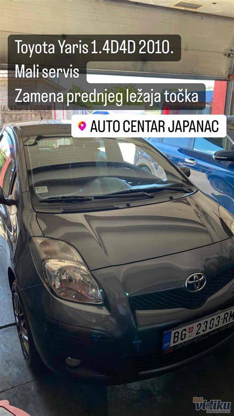 Servis Toyota Yaris - údržba a kontrola