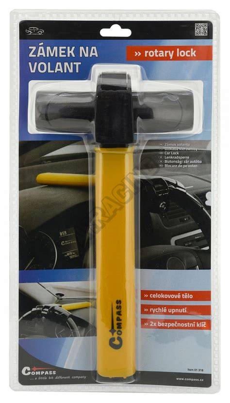 Rotary Lock zámek volantu - vizuál technické konstrukce