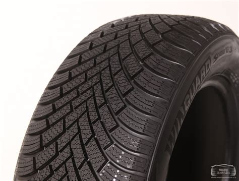 Schéma dezénu pneumatiky Nexen WINGUARD Snow'G3 s vyznačenými technologiemi