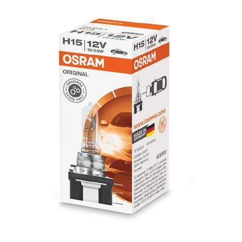 OSRAM ORIGINAL LINE H15 - dvouvláknová technologie