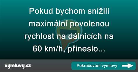 Infografika: Minimální a maximální rychlosti na dálnicích - pravidla a výjimky
