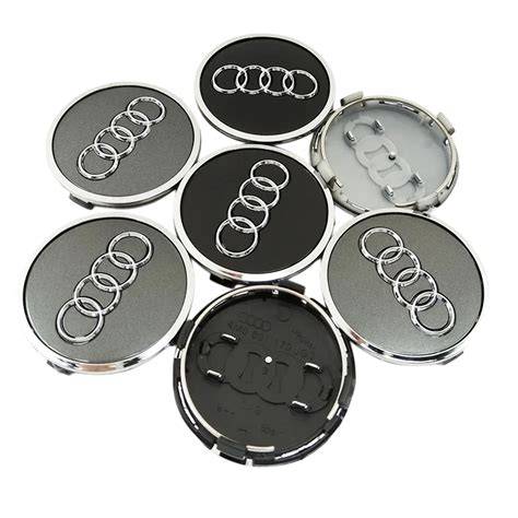 stredove krytky kol pro Audi ilustrace