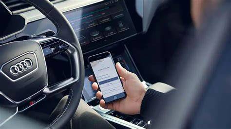 připojení telefonu v Audi MMI displeji
