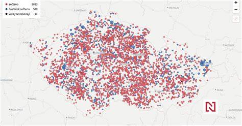 Interaktivní mapa nabíječek v Pardubicích