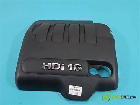 Detaily motoru 1.4 HDi a jeho rozměry