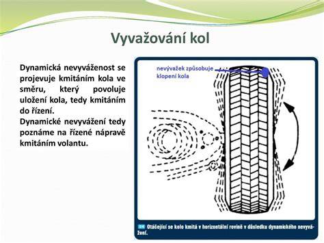 Poznávání vzorku pneumatik a umístění závaží při vyvažování