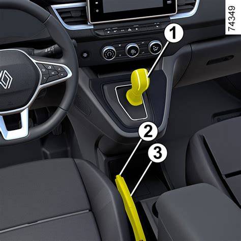 parkovací brzda Renault Clio návod