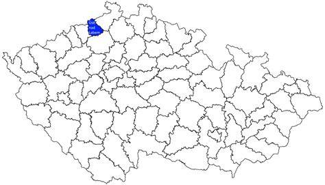 Mapa vybraných STK v Ústí nad Orlicí s vyznačením vzdáleností