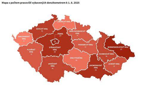 Mapa servisů vybavených odtahovou službou v regionu