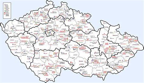 Mapa regionu: Pobočky a servisy v jižních Čechách