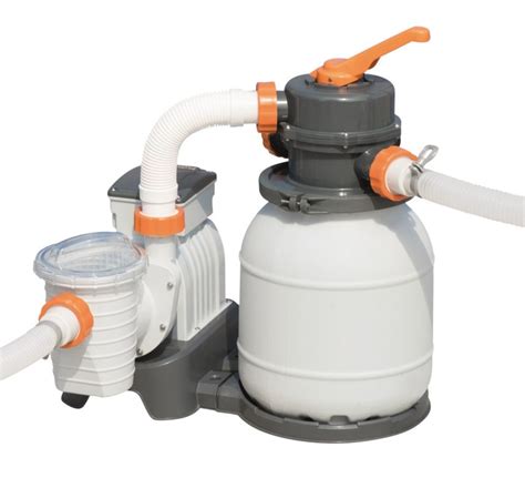 písková filtrace RAPID 3785 l/hod - schéma instalace