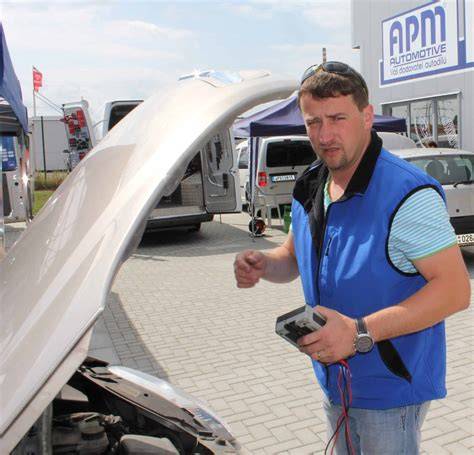 ukázka kontrol rozvodů po opravě