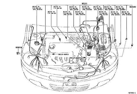 diagram mechanismu motoru toyota yaris