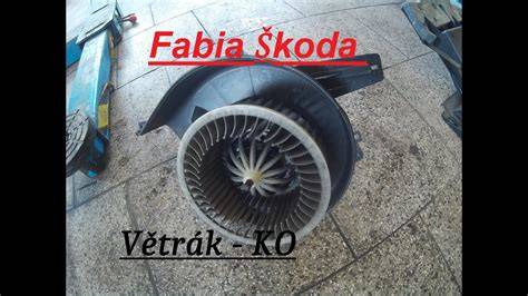 vandrácký průřez umístění odporu Fabia