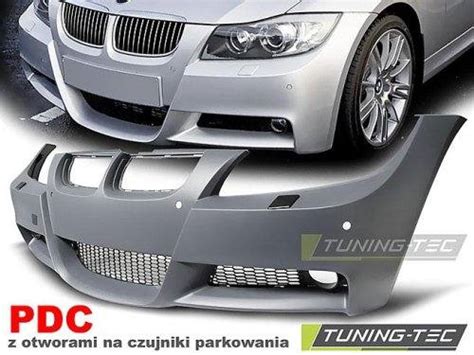 Kompletní přední nárazník s mřížkami pro E90/E91 (M-Paket vizualizace)