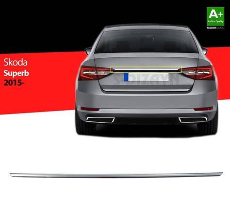 Lišta na nárazník Škoda Superb III - vizuální doplněk