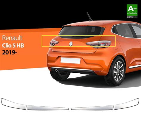 Infografika: vzhled světel Renault Clio generace IIIV
