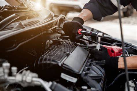 Obrázek: Pracovní dílna automechanika