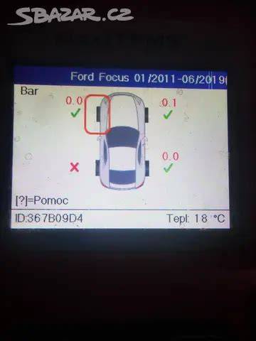 infografika tlaku pneumatik Ford C-Max