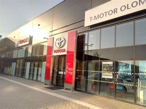 Toyota prodejna a servis exteriér