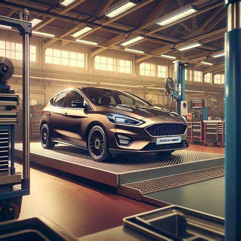 infografika pro uživatelskou příručku Ford Focus