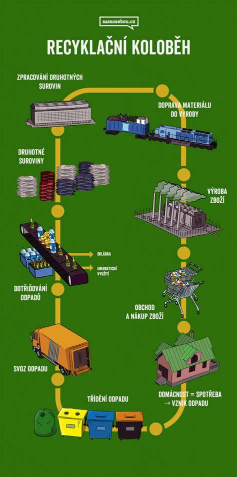 Infografika: proces demontáže a recyklace auta