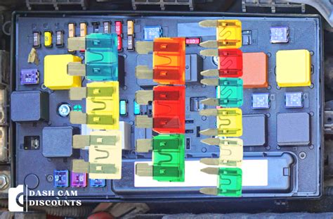 image of car fuses placement