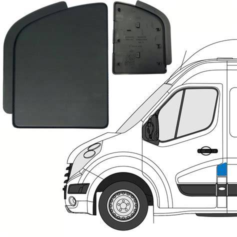 schéma umístění palivové nádrže Renault Master