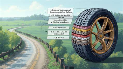 Schéma porovnání životnosti a trakce u různých pneumatik pro lehké enduro