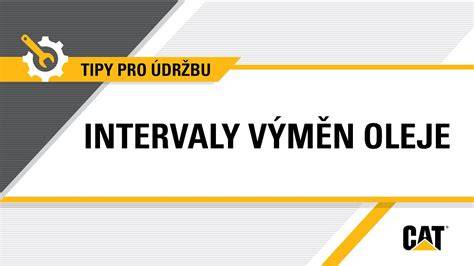 Infografika: intervaly výměn oleje a filtrů