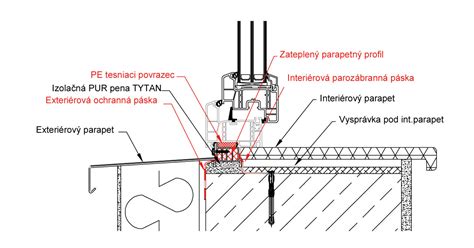 Detail hliníkového příčníku řady AMC s T-profilem