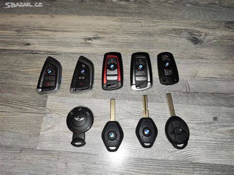 grafické znázornění rozebírání klíče BMW E60