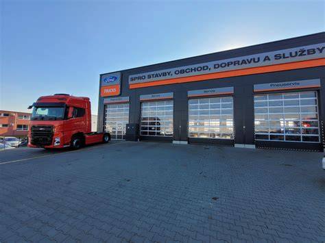 Ford autorizované prodejny a servisní síť