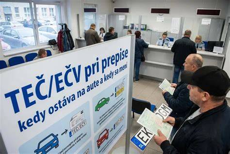 Infografika: kroky při prepisu auta