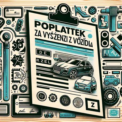 vizuální přehled postupů vyřazení vozidla
