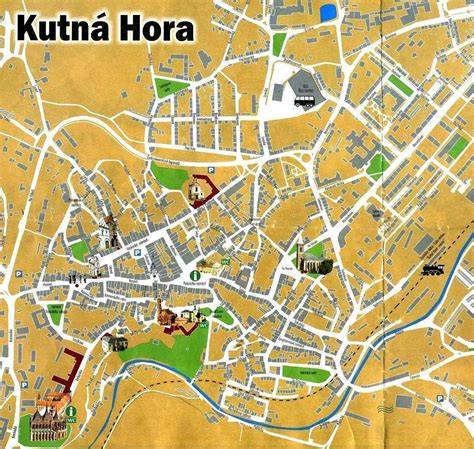 vizuální mapa pneuservisů Kutná Hora
