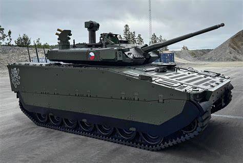schematické zobrazení CV90 a BVP-2