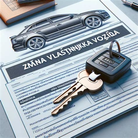 Infografika procesu změny vlastníka vozu