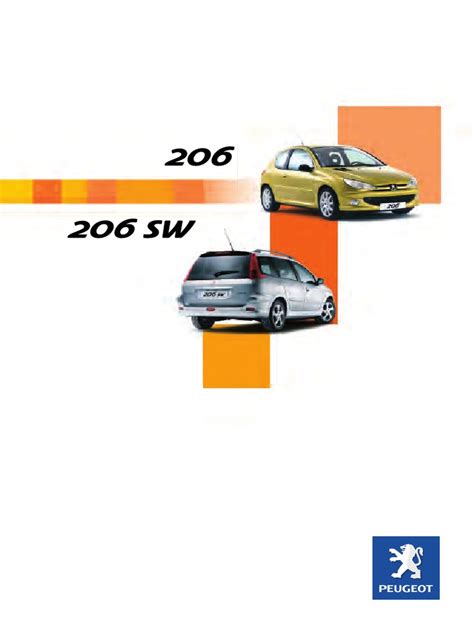 katalog disků a rozměrů Peugeot 206