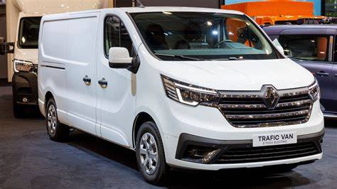 Schéma rozložení pohonného systému vozidla Renault Trafic