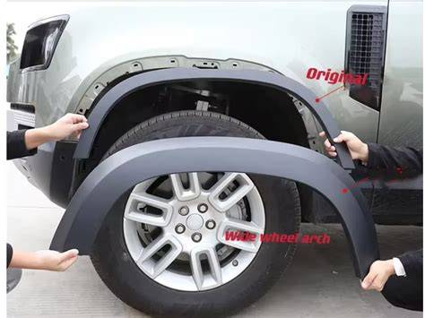 engineering diagram of wheel arch protection
