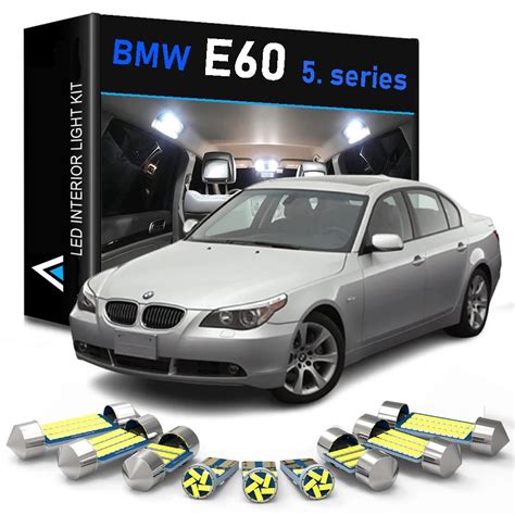 LED osvětlení interiéru BMW - vizuální efekt a rozvržení