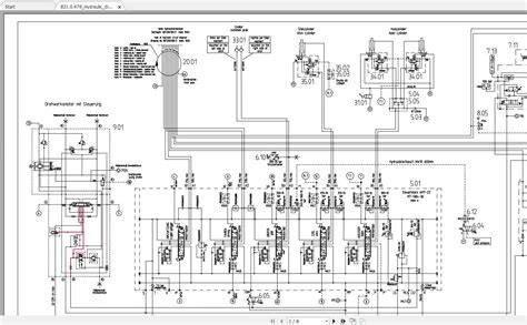 diagram zapojení hydrauliky převodovky