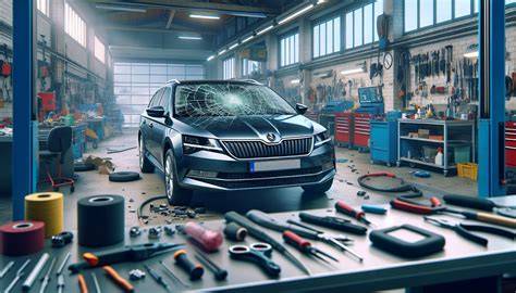 vyhřev čelního skla skoda superb kroků