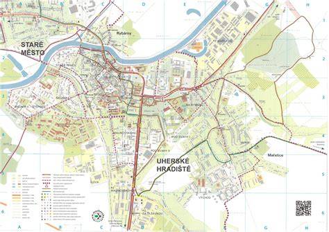 mapa servisního centra Uherské Hradiště