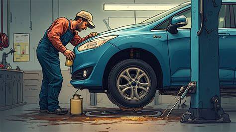 Kolik litrů oleje Ford Mondeo ilustrace