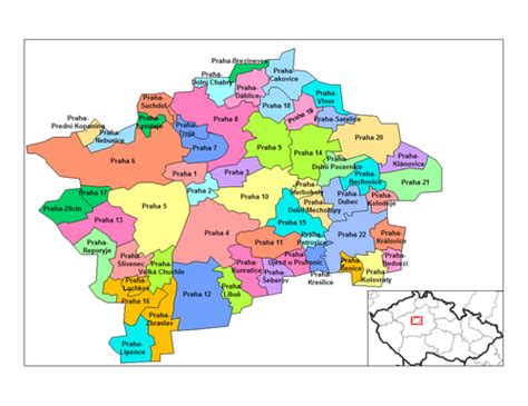 Mapa Děčína s vyznačenými autoservisy